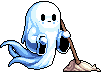 Ghost Janitor sprite
